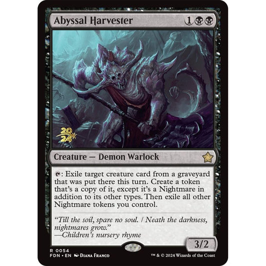 Image for Abyssal Harvester (54) (PRE) - Magic: The Gathering