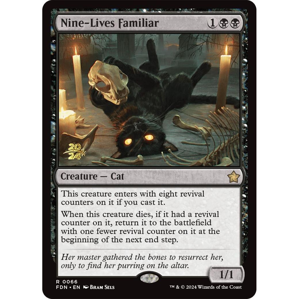 Image for Nine-Lives Familiar (66) (PRE) - Magic: The Gathering