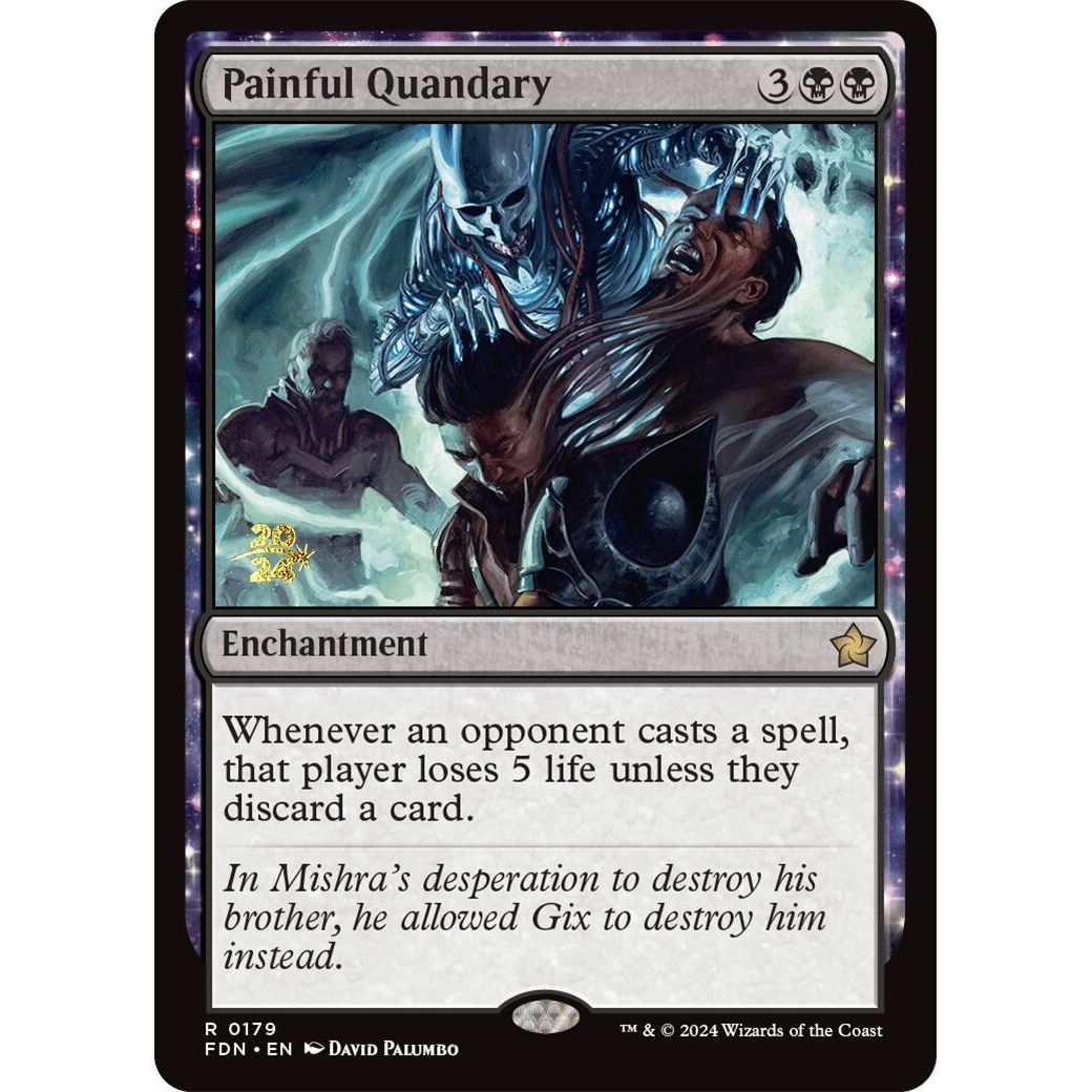 Image for Painful Quandary (FDN) (179) (PRE) - Magic: The Gathering