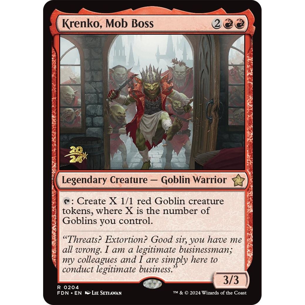 Image for Krenko, Mob Boss (204) (PRE) - Magic: The Gathering