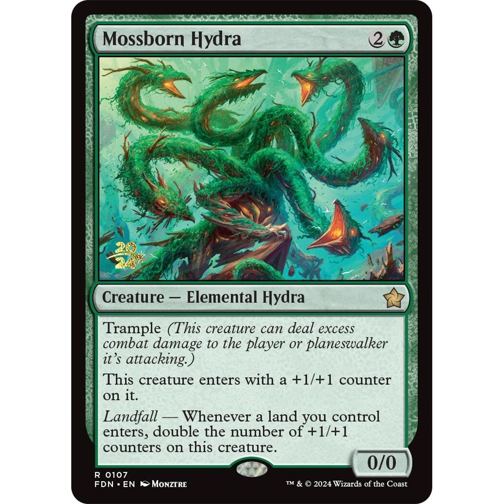 Image for Mossborn Hydra (107) (PRE) - Magic: The Gathering