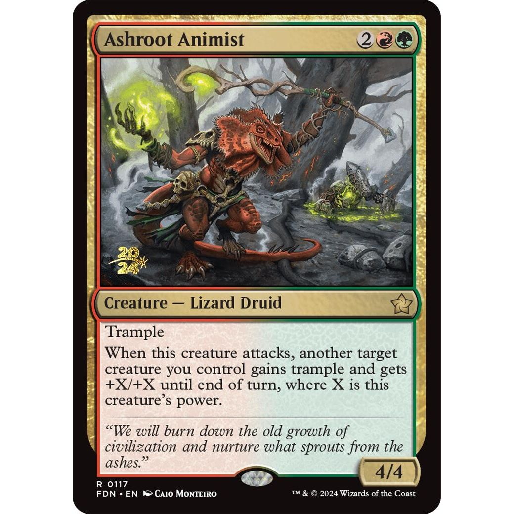 Image for Ashroot Animist (117) (PRE) - Magic: The Gathering