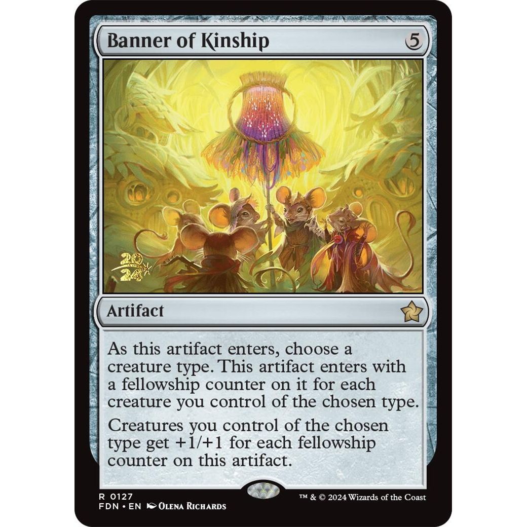 Image for Banner of Kinship (127) (PRE) - Magic: The Gathering