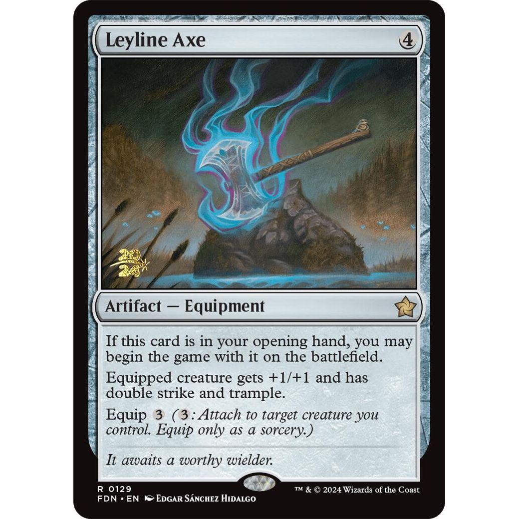 Image for Leyline Axe (129) (PRE) - Magic: The Gathering
