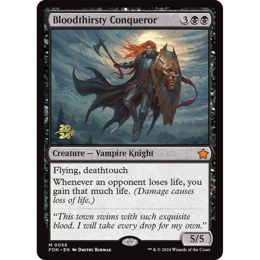 Image for Bloodthirsty Conqueror (58) (PRE) - Magic: The Gathering
