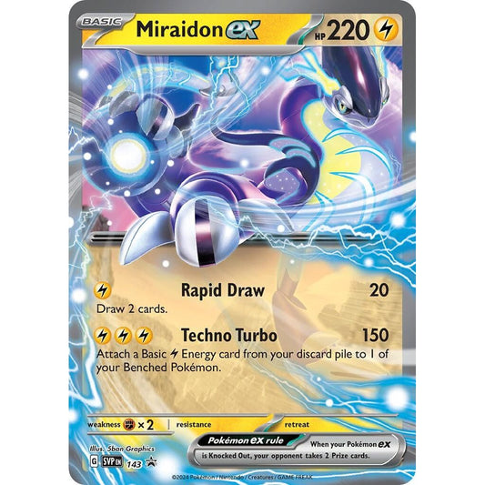 Image for Miraidon ex - 143 (143) (SVP) - Pokemon