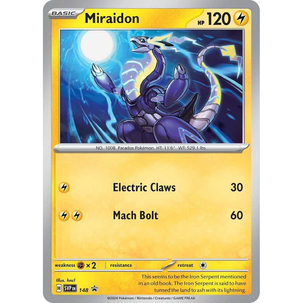 Image for Miraidon - 148 (148) (SVP) - Pokemon