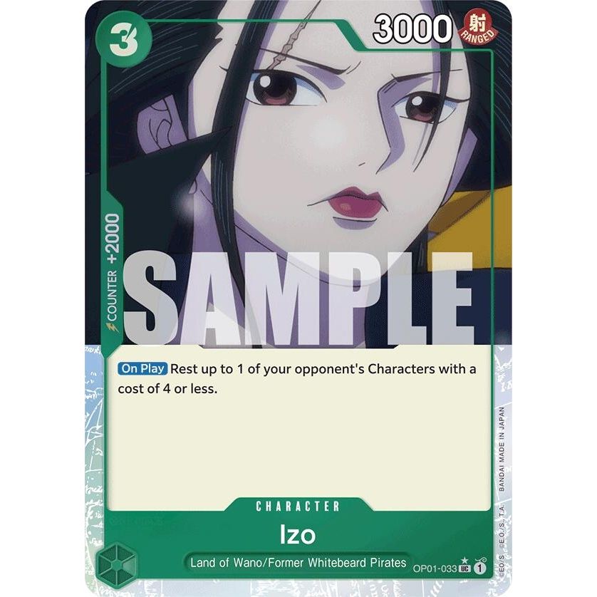 Image for Izo (OP01-033) (Full Art) (OP01-033) (PRB-01) - One Piece Card Game
