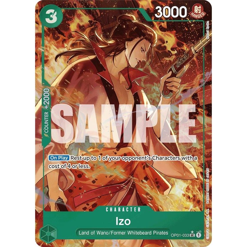 Image for Izo (OP01-033) (Alternate Art) (OP01-033) (PRB-01) - One Piece Card Game