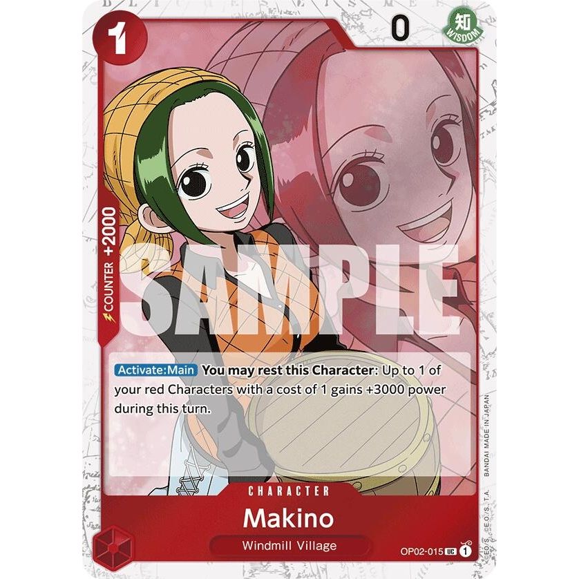 Image for Makino (Jolly Roger Foil) (OP02-015) (PRB-01) - One Piece Card Game