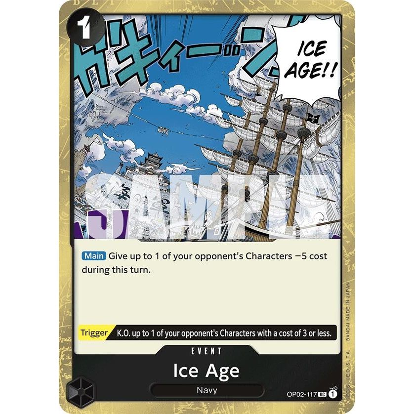 Image for Ice Age (Jolly Roger Foil) (OP02-117) (PRB-01) - One Piece Card Game