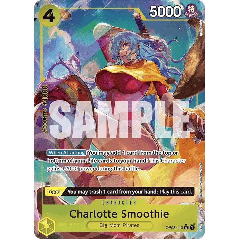 Image for Charlotte Smoothie (Full Art) (OP03-110) (PRB-01) - One Piece Card Game