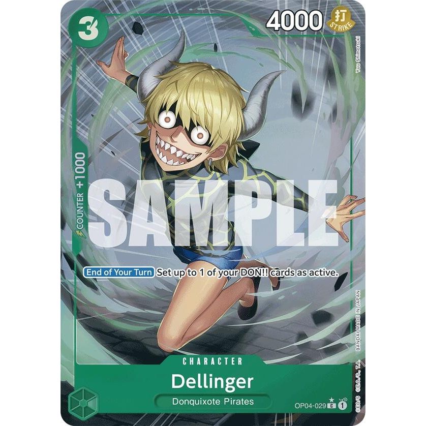 Image for Dellinger (Full Art) (OP04-029) (PRB-01) - One Piece Card Game