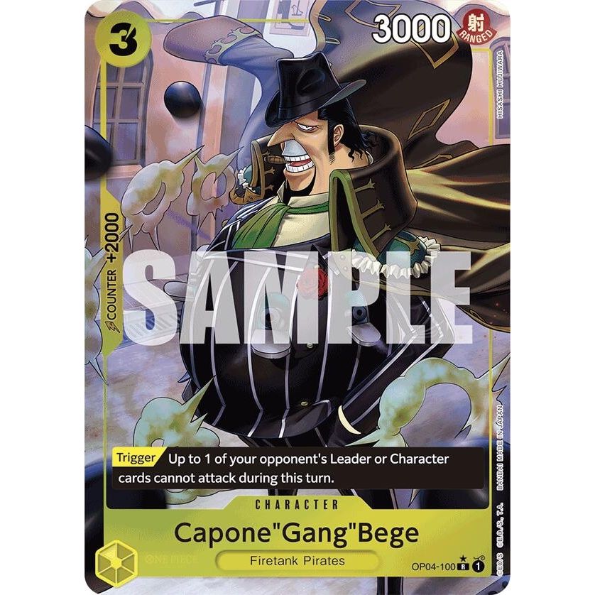 Image for Capone"Gang"Bege (OP04-100) (Full Art) (OP04-100) (PRB-01) - One Piece Card Game