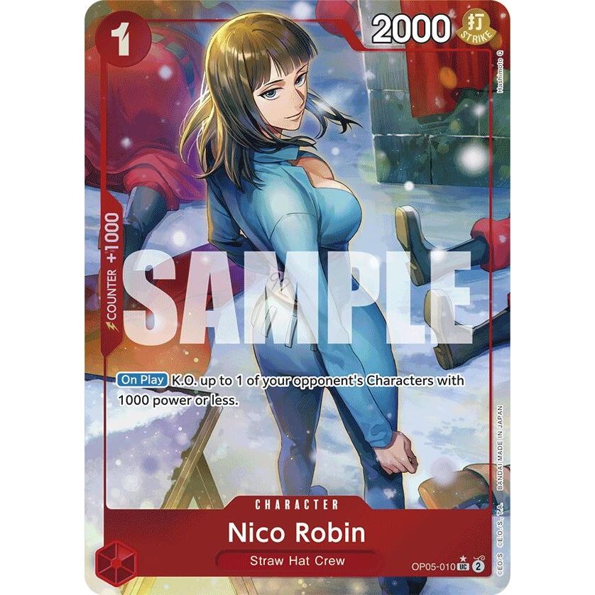 Image for Nico Robin (Full Art) (OP05-010) (PRB-01) - One Piece Card Game