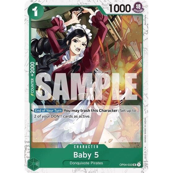 Image for Baby 5 (OP04-032) (Jolly Roger Foil) (OP04-032) (PRB-01) - One Piece Card Game
