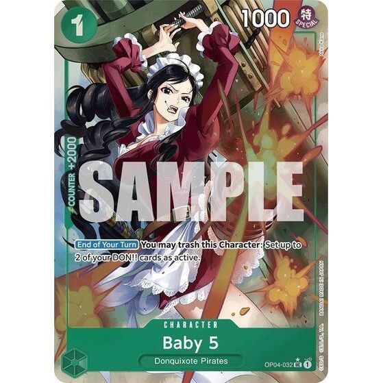 Image for Baby 5 (OP04-032) (Full Art) (OP04-032) (PRB-01) - One Piece Card Game