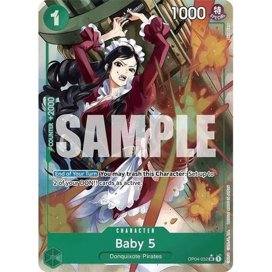 Image for Baby 5 (OP04-032) (Full Art) (OP04-032) (PRB-01) - One Piece Card Game