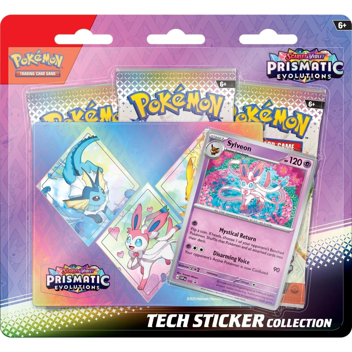 Image for Prismatic Evolutions Tech Sticker Collection [Sylveon] - Pokemon