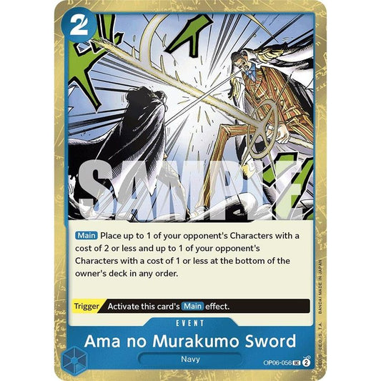 Image for Ama no Murakumo Sword (Jolly Roger Foil) (OP06-056) (PRB-01) - One Piece Card Game