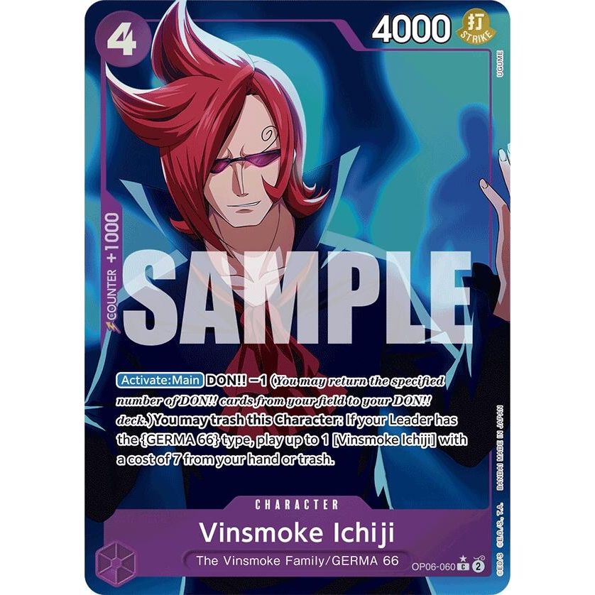 Image for Vinsmoke Ichiji (OP06-060) (Full Art) (OP06-060) (PRB-01) - One Piece Card Game
