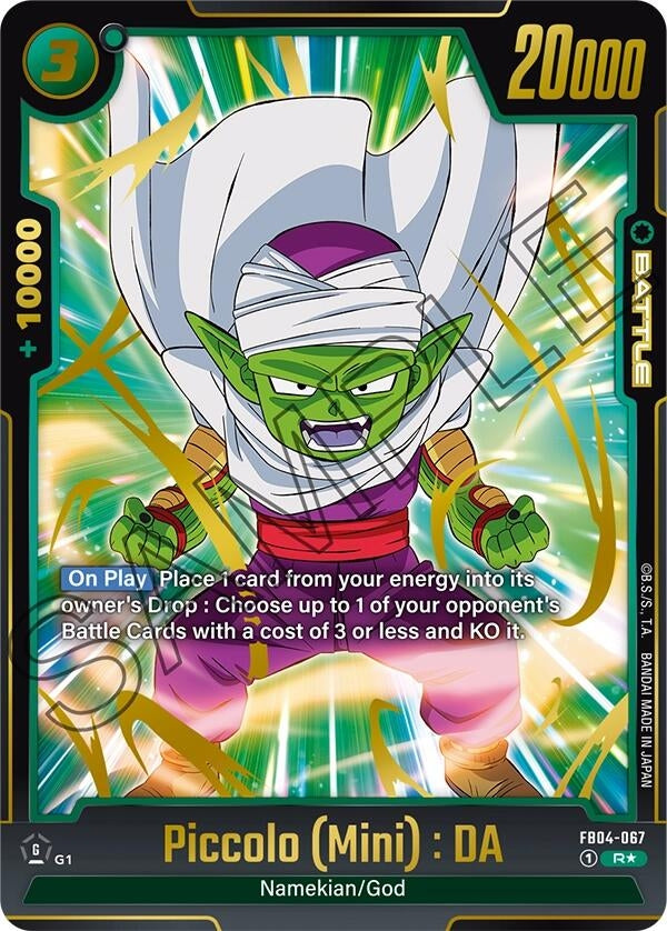 Image for Piccolo (Mini) : DA (Alternate Art) (FB04-067) (FB04) - Dragon Ball Super: Fusion World