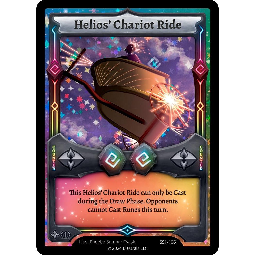 Image for Helios' Chariot Ride (SS1-106) (SS1) - Elestrals