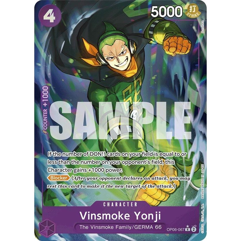 Image for Vinsmoke Yonji (OP06-067) (Full Art) (OP06-067) (PRB-01) - One Piece Card Game