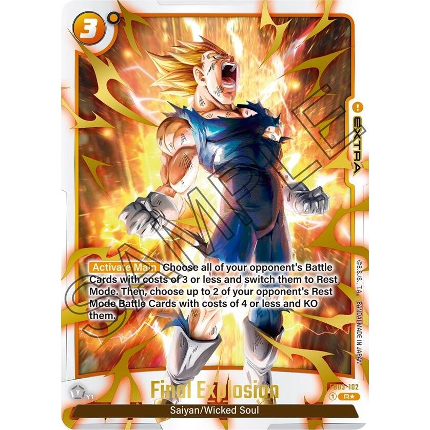 Image for Final Explosion (Alternate Art) (FB03-102) (FB03_AR) - Dragon Ball Super: Fusion World