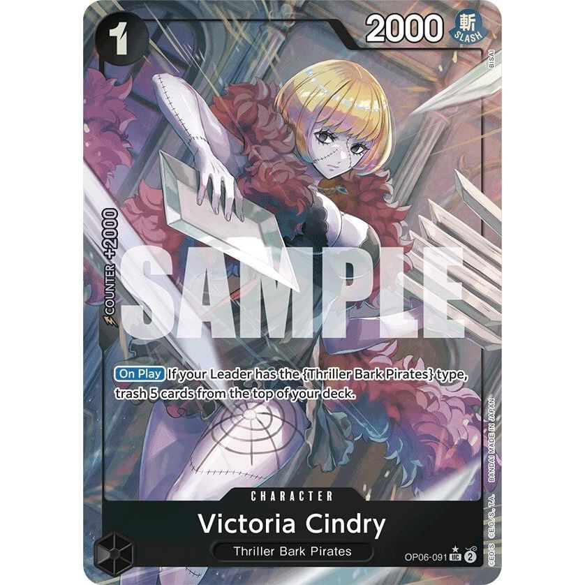 Image for Victoria Cindry (Full Art) (OP06-091) (PRB-01) - One Piece Card Game
