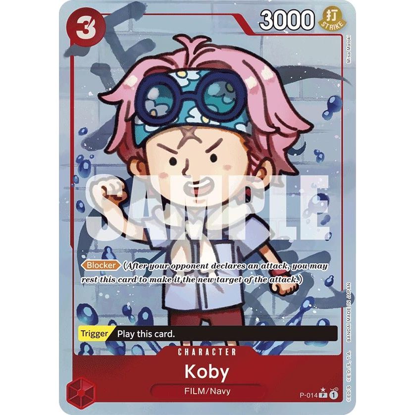 Image for Koby (Full Art) (P-014) (PRB-01) - One Piece Card Game