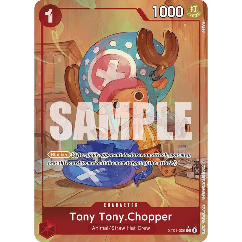 Image for Tony Tony.Chopper (ST01-006) (Alternate Art) (ST01-006) (PRB-01) - One Piece Card Game