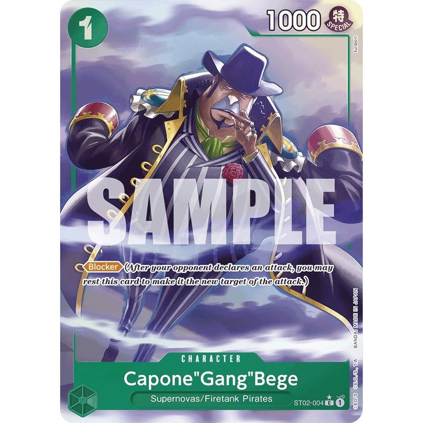 Image for Capone"Gang"Bege (ST02-004) (Alternate Art) (ST02-004) (PRB-01) - One Piece Card Game