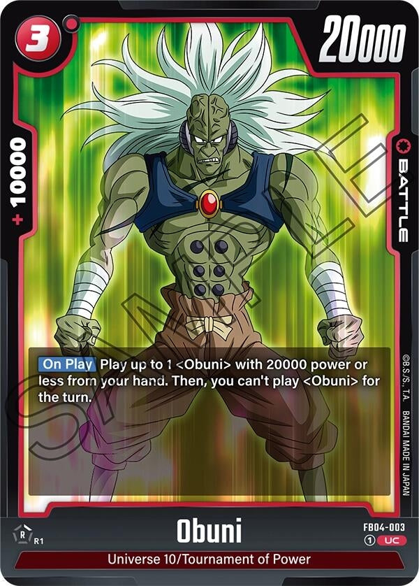 Image for Obuni (FB04-003) (FB04) - Dragon Ball Super: Fusion World
