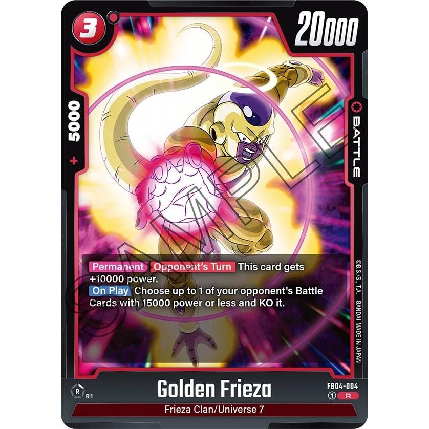 Image for Golden Frieza (FB04-004) (FB04) - Dragon Ball Super: Fusion World