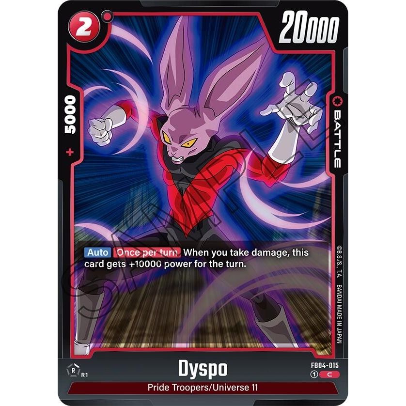 Image for Dyspo (FB04-015) (FB04) - Dragon Ball Super: Fusion World