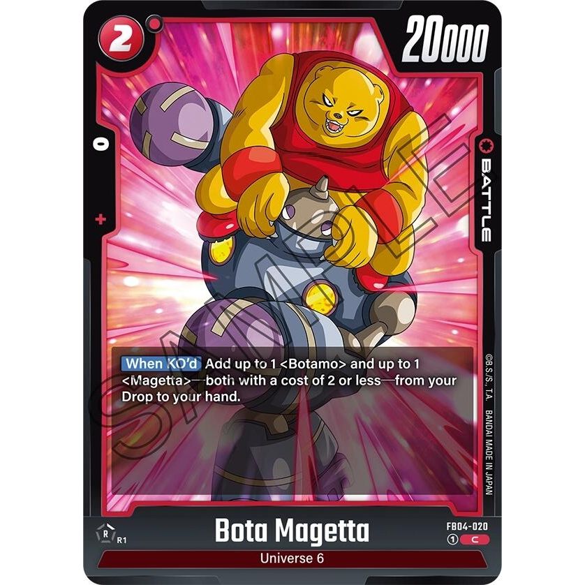 Image for Bota Magetta (FB04-020) (FB04) - Dragon Ball Super: Fusion World