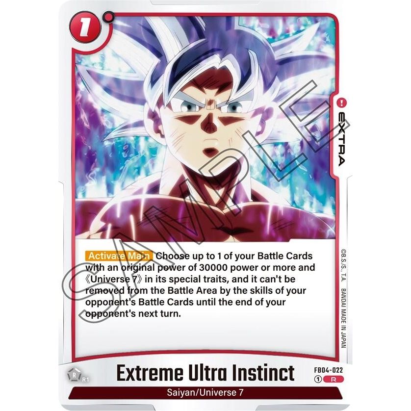 Image for Extreme Ultra Instinct (FB04-022) (FB04) - Dragon Ball Super: Fusion World