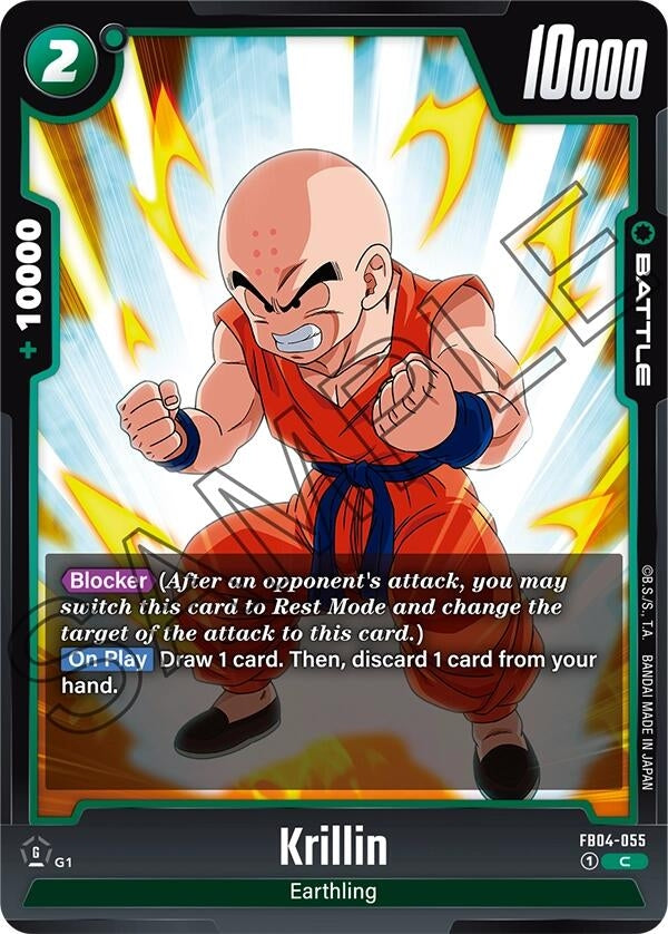 Image for Krillin (FB04-055) (FB04) - Dragon Ball Super: Fusion World
