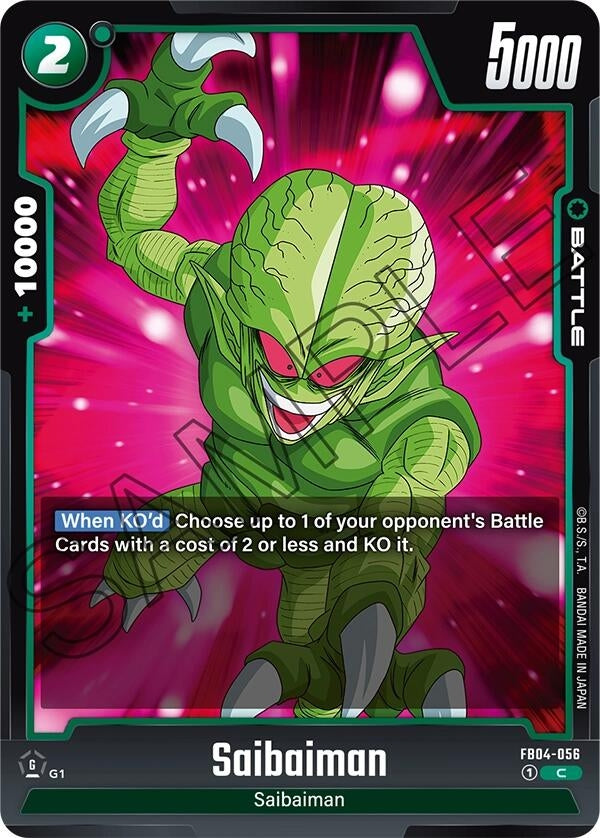 Image for Saibaiman (FB04-056) (FB04) - Dragon Ball Super: Fusion World