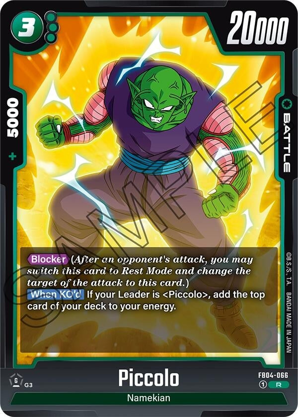 Image for Piccolo - FB04-066 (FB04-066) (FB04) - Dragon Ball Super: Fusion World