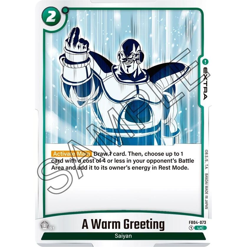 Image for A Warm Greeting (FB04-073) (FB04) - Dragon Ball Super: Fusion World