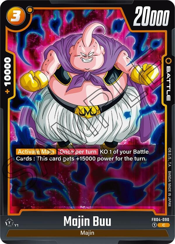 Image for Majin Buu (FB04-090) (FB04) - Dragon Ball Super: Fusion World
