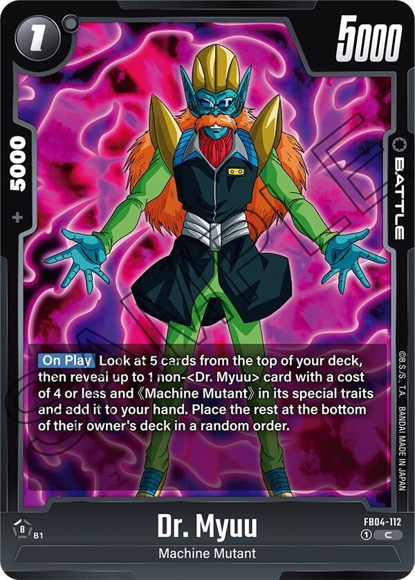 Image for Dr. Myuu (FB04-112) (FB04) - Dragon Ball Super: Fusion World