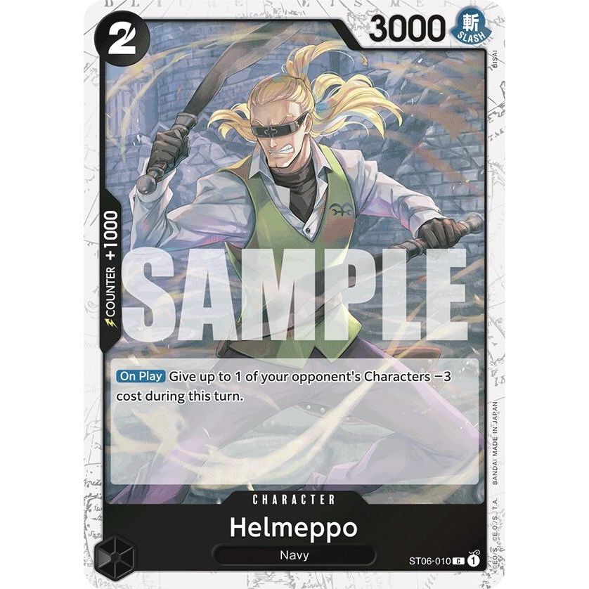 Image for Helmeppo (Jolly Roger Foil) (ST06-010) (PRB-01) - One Piece Card Game