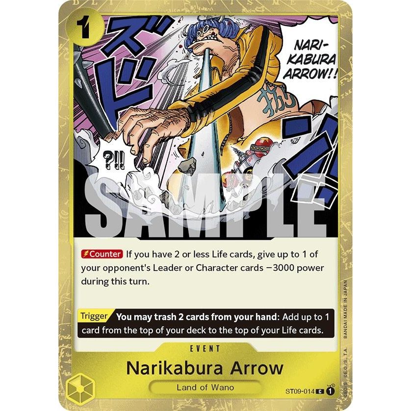 Image for Narikabura Arrow (Jolly Roger Foil) (ST09-014) (PRB-01) - One Piece Card Game