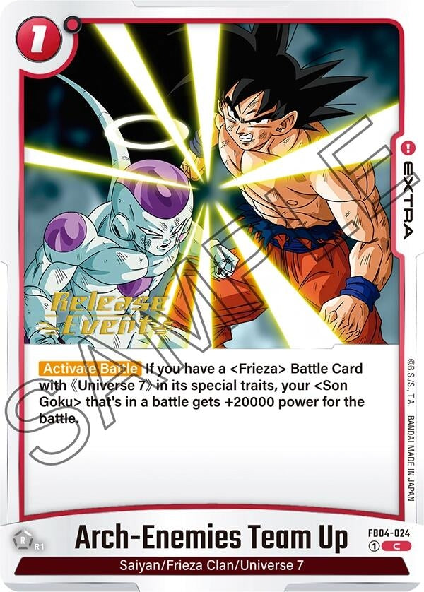 Image for Arch-Enemies Team Up (FB04-024) (FB04_PR) - Dragon Ball Super: Fusion World