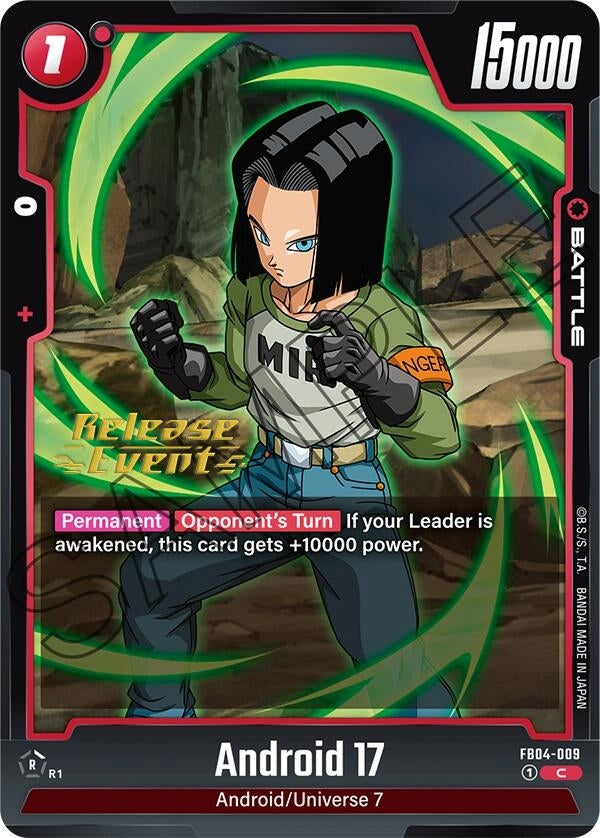 Image for Android 17 (FB04-009) (FB04_PR) - Dragon Ball Super: Fusion World