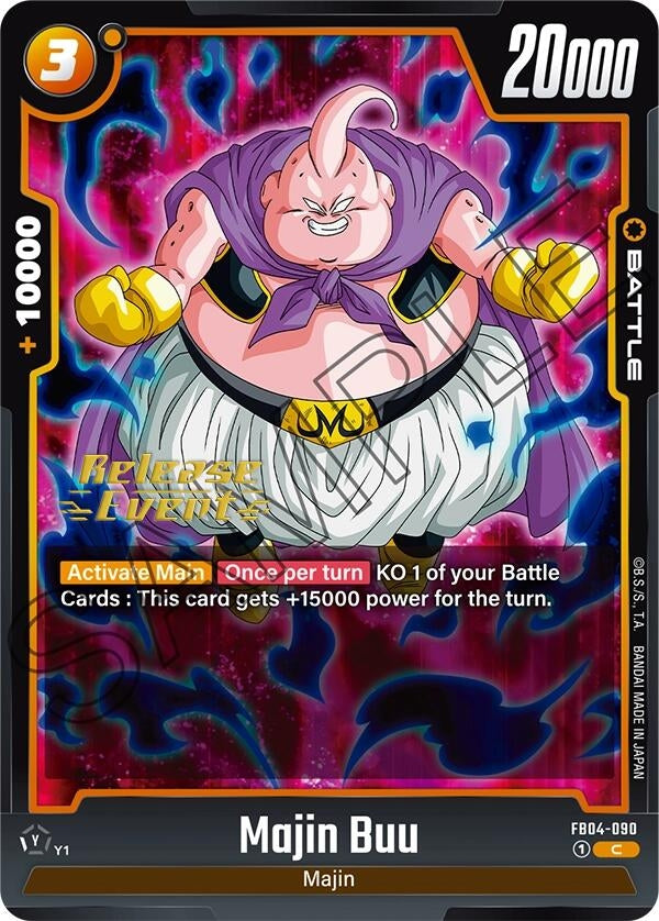 Image for Majin Buu (FB04-090) (FB04_PR) - Dragon Ball Super: Fusion World