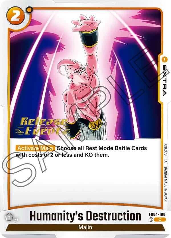 Image for Humanity's Destruction (FB04-100) (FB04_PR) - Dragon Ball Super: Fusion World